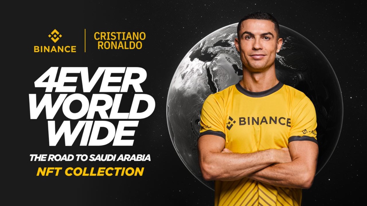 Featured image for “Cristiano Ronaldo and Binance join forces to launch a new NFT collection”